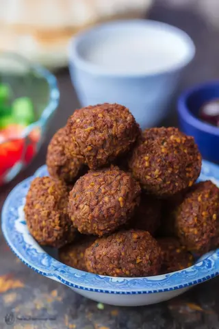 Falafel al pezzo