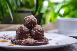 Profitterol semifreddo