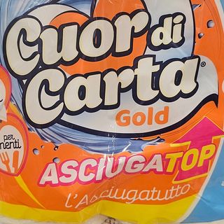 Cuor di carta 2 rotoli asciugoni