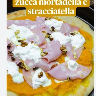 Pizza crema di zucca