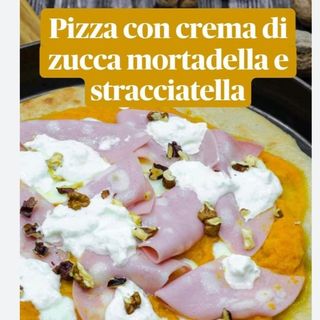 Menù pizza CREMA DI ZUCCA