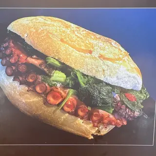 Panino con polpo