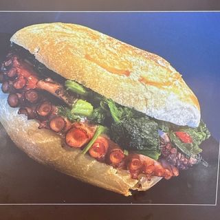 Panino con polpo