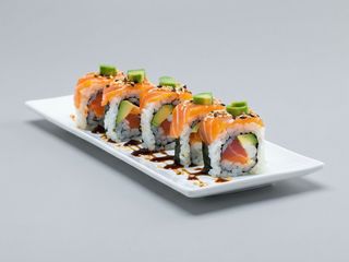 077 Uramaki sake tataki - 8 pezzi