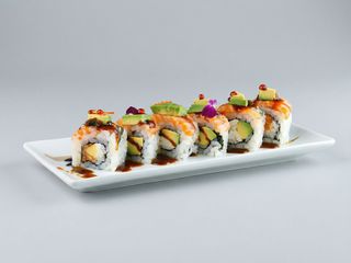 082 Uramaki amaebi - 8 pezzi