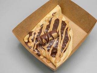 Crepes fondente arancia