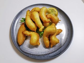 102. Gamberi fritti