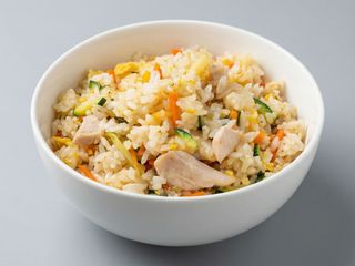 37. Riso con pollo e zenzero