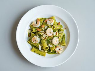 Busiata con pesto verde