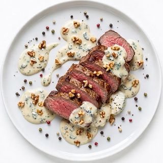 Filetto di manzo con gorgonzola e noci
