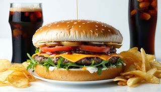 Tower pounder burger menù