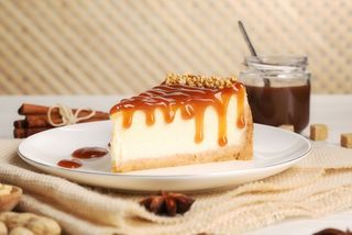 cheesecake al caramello salato