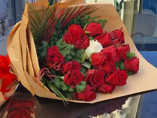 Una dozzina rose rosse