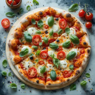 Pizza burrata
