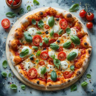 Pizza burrata