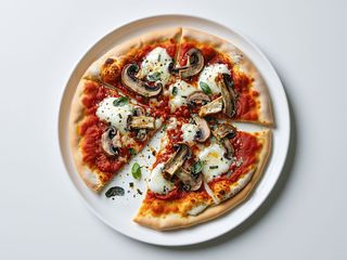 Margherita con funghi