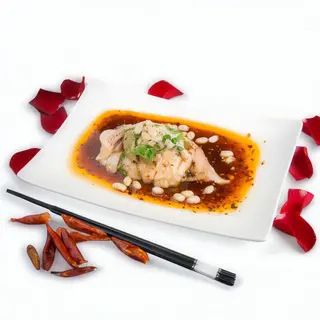 S10 Petto di pollo lessato con salsa piccante