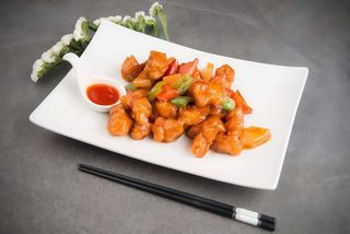 S28 Maiale a cubetti agrodolce