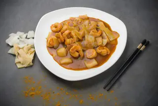 S33 Gamberi al curry