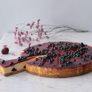 Cheesecake ai frutti neri