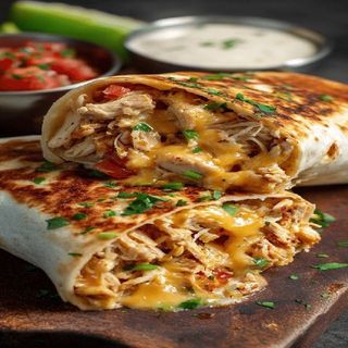 Burrito di pollo piccante