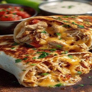 Burrito di pollo fritto