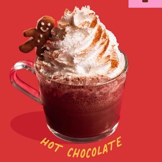 Gingerbread hot chocolate