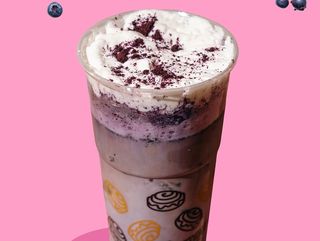 Iced latte Berry