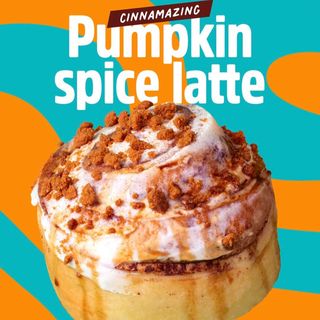 Pumpkin spice cinnamon roll