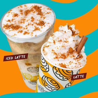 Pumpkin spice latte caldo