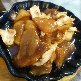 Pollo con Patate alla Piastra