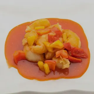 Gamberetti in Salsa Agrodolce