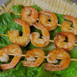 Spiedini di Gamberetti ai Ferri