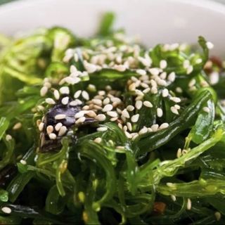 Wakame alghe giapponesi