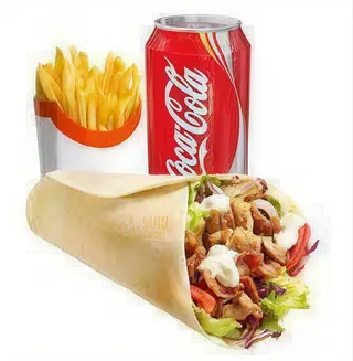 Piadina kebab menù