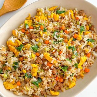 117 Riso con gamberi