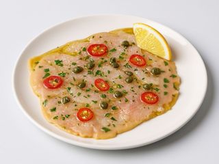 CARPACCIO DI PESCE SPADA MARINATO