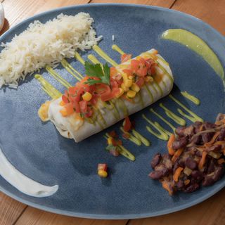 Burrito vegetariano