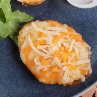 Cheese potato skins
