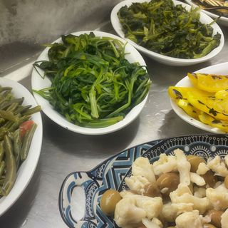 Piatto di verdure miste 