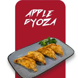 Apple gyoza