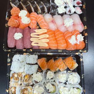 Box13.  sushi misto  - 50 pz {2 bibita in omaggio}