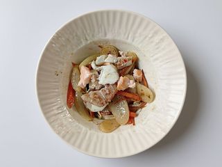 K40. Gnocchi e salmone