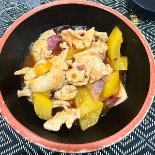 D20 Pollo con salsa piccante