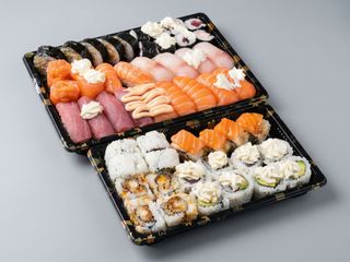 Box13.  sushi misto  - 50 pz {2 bibita in omaggio}