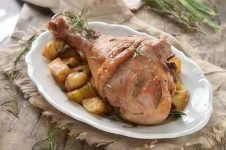 1 Tacchino con patate
