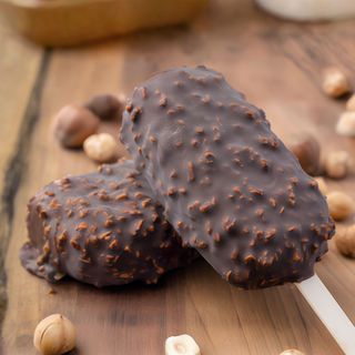 Gelato al fior di latte su stecco