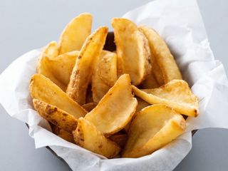 Patatine dippers con la buccia