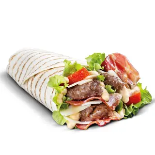 Wrap burger