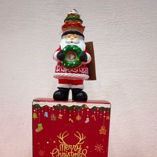 babbo natale in ceramica